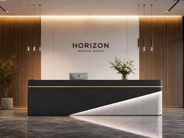 Straight Reception Desks & Counters