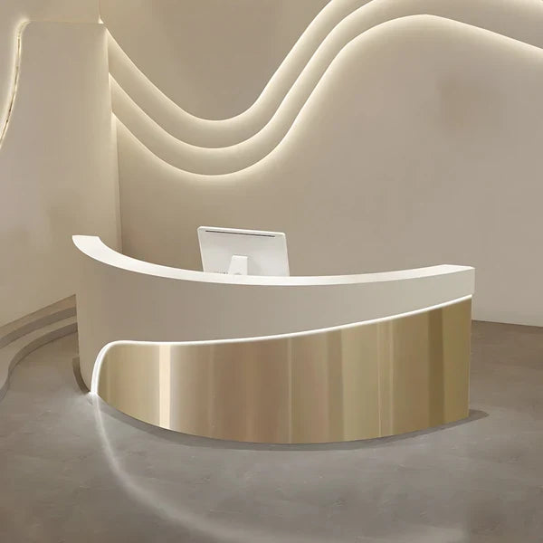 Curved Reception Desks & Counters