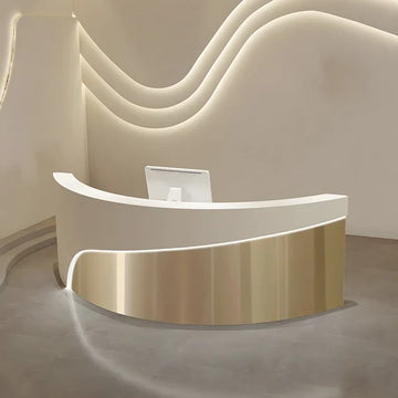 Curved Reception Desks & Counters