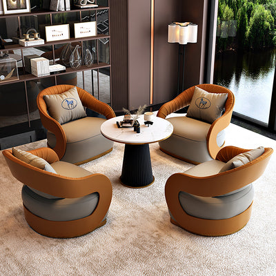 Modern sofa front view