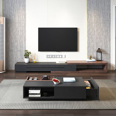 Modern tv stand front view